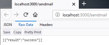 Sending Email Using Node.JS